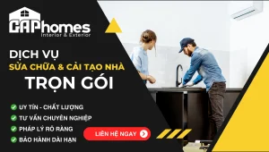 Dịch vụ sửa chữa cải tạo nhà trọn gói